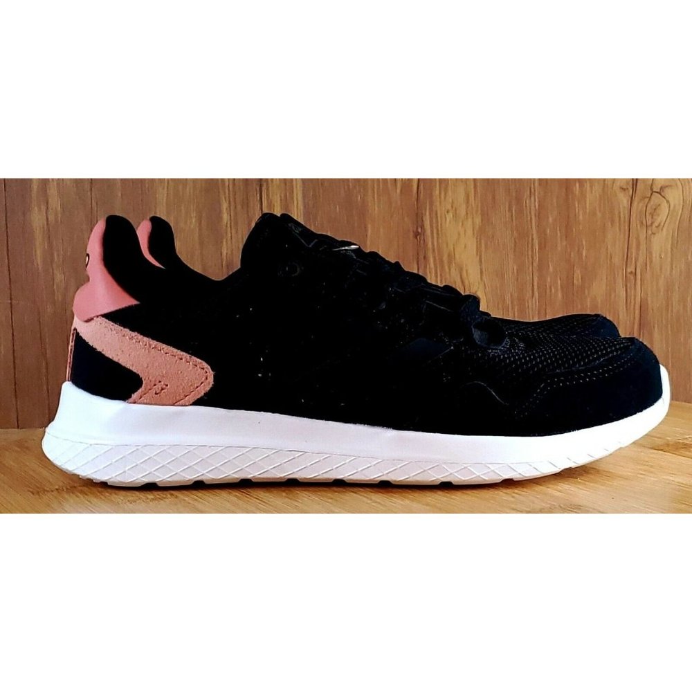 Adidas Archivo Black Pink White Women Running Casual Shoes Sneakers  Size 6.5